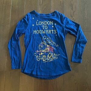Kids Harry Potter Long Sleeve T-Shirt – “London to Hogwarts”